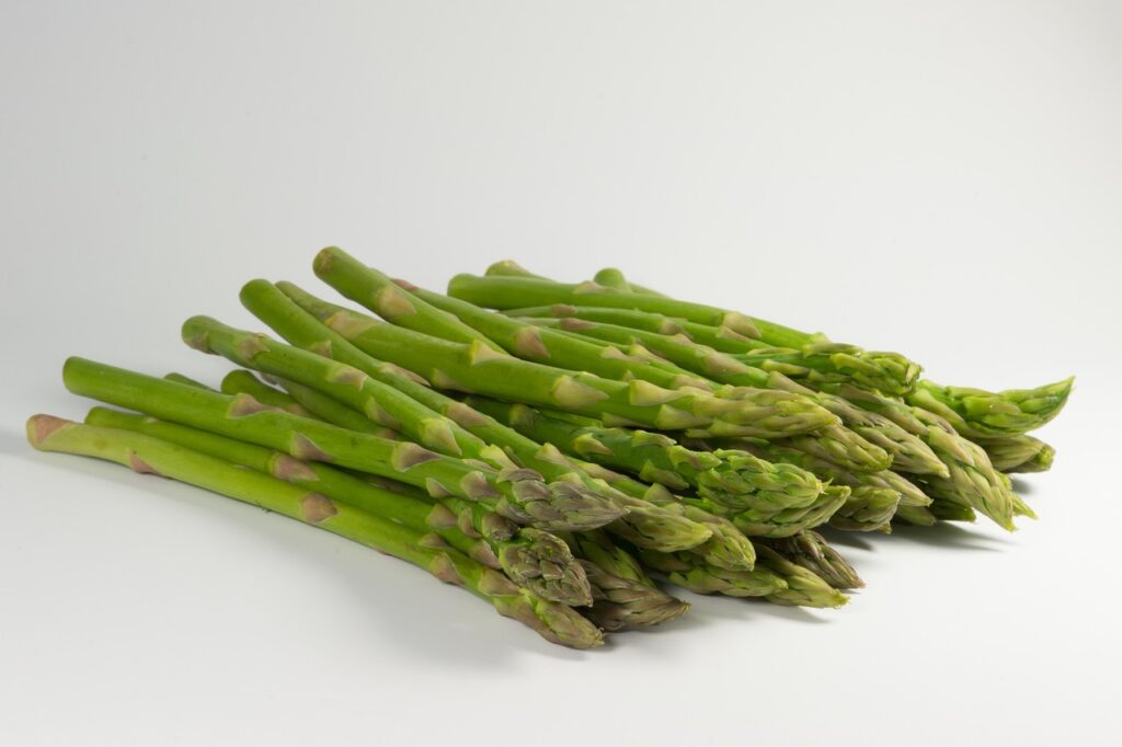 Image of a bundle of asparagus.